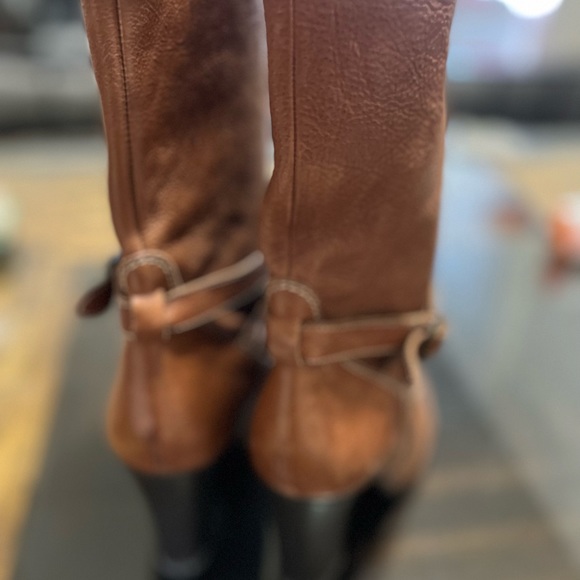 J Crew Women’s Leather Mid Calf Heels Boots. Size 8.5 - Picture 13 of 13